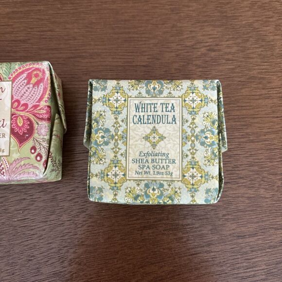 Greenwich Bay Trading Soaps-3 & Candle Artisan Vegetable Wax Lemon Verbena - Picture 6 of 11